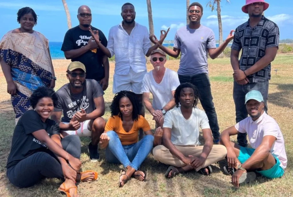 Mindfulness meditation practices for aid and humanitarian workers Mozambique Africa